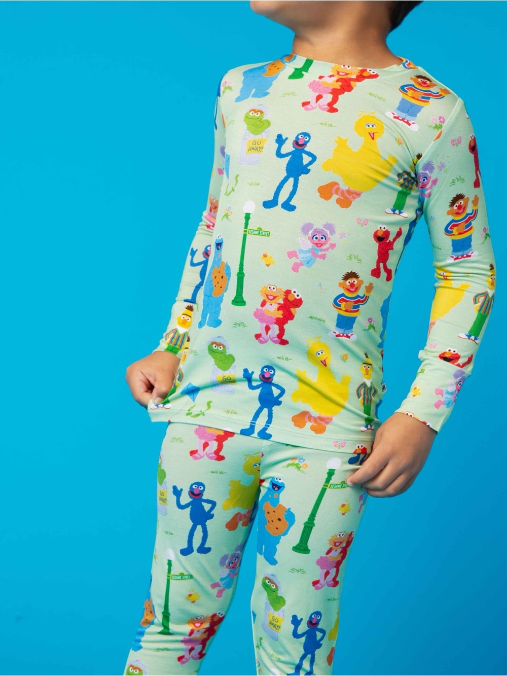 Little Sleepies Sesame Street Pajamas size 4T